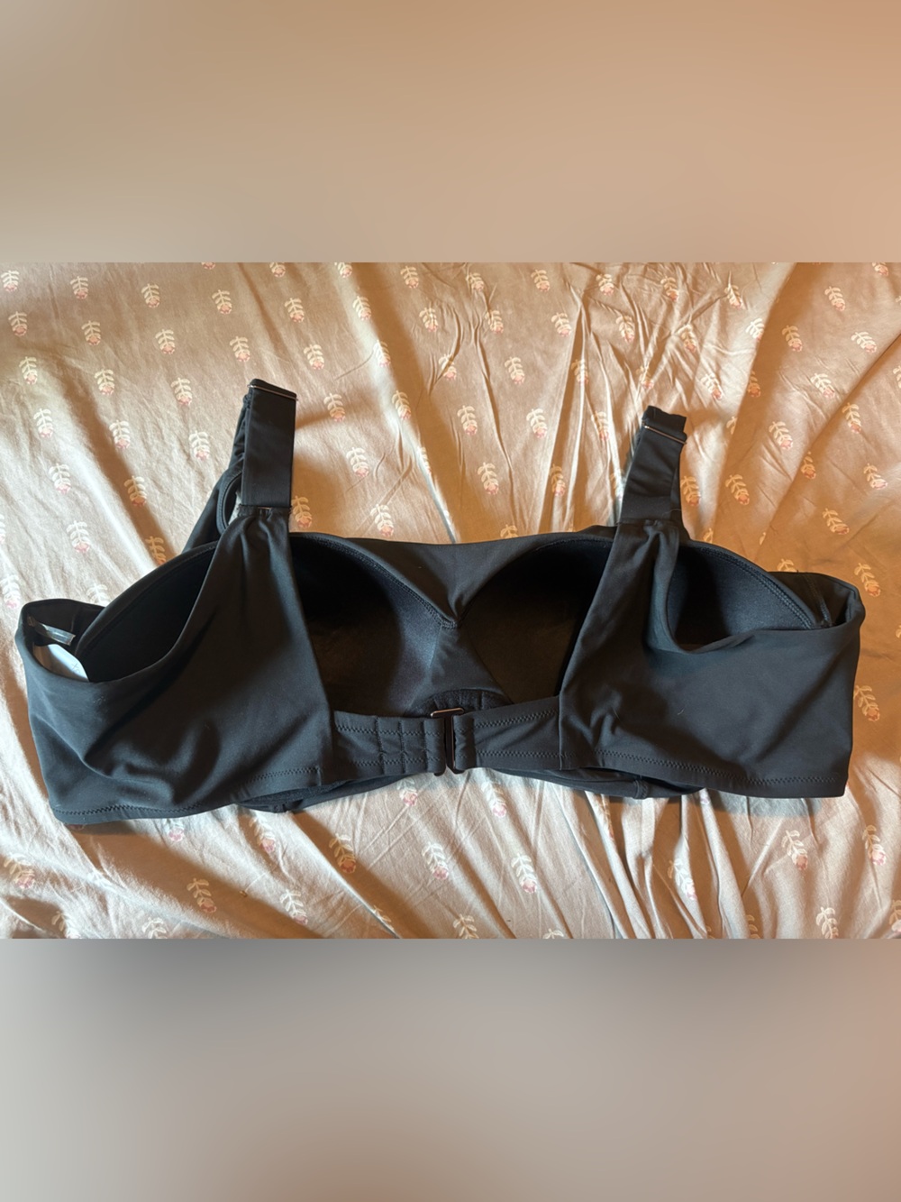 Calia Black Bikini Top with Molded Cups - Picture 2 of 4